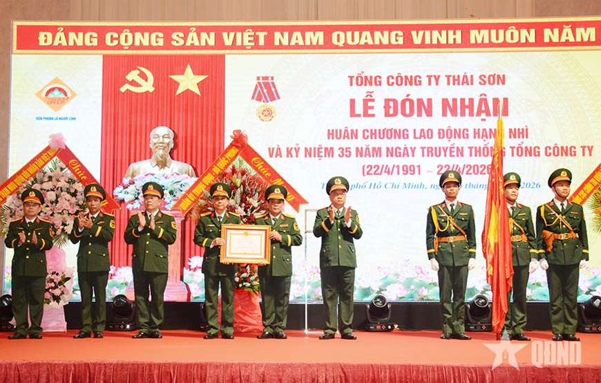 Thai Son Corporation honored with Second-class Labor Order